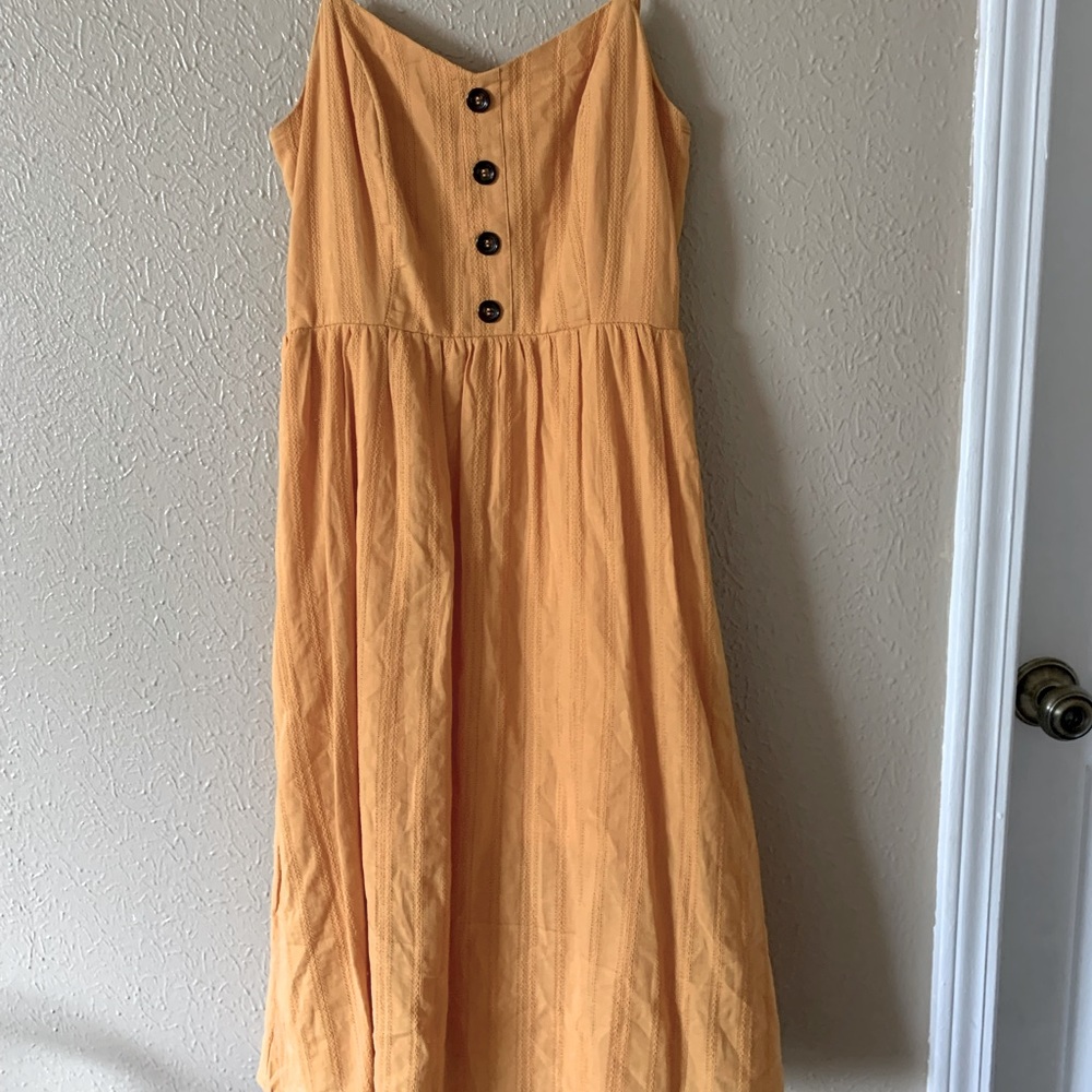 Yellow picnic dress